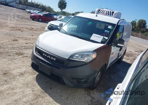 2020 Ram Promaster City Tradesman из США, поврежденный, VIN ZFBHRFAB6L6P60000